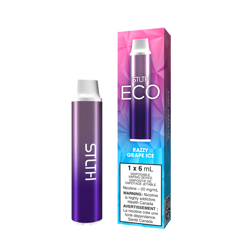 Stlth Eco Razz Grape Ice