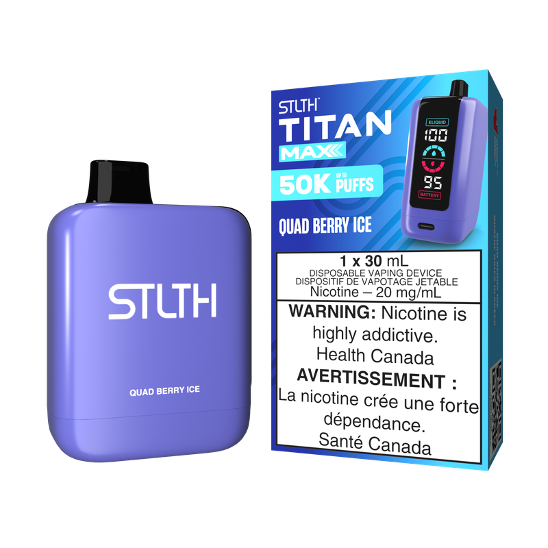 Stlth Titan Max 50k Quad Berry Ice