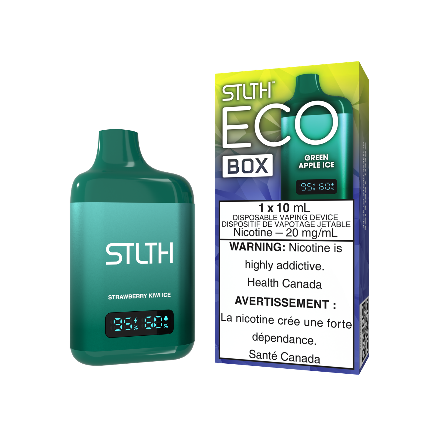 Stlth Eco Box Green Apple Ice