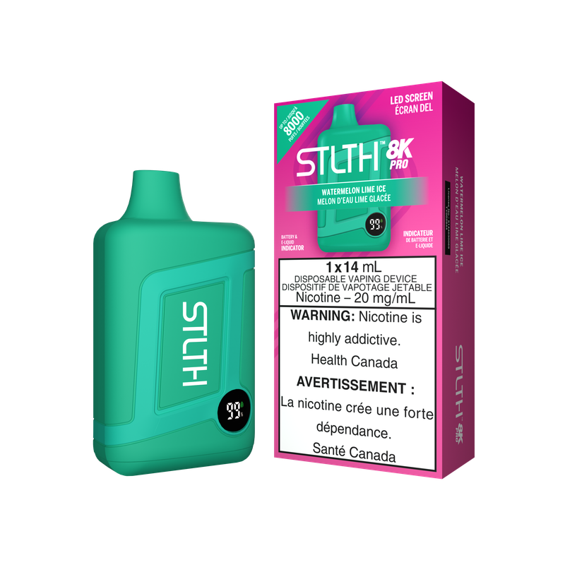 Stlth 8k Pro Watermelon Lime Ice