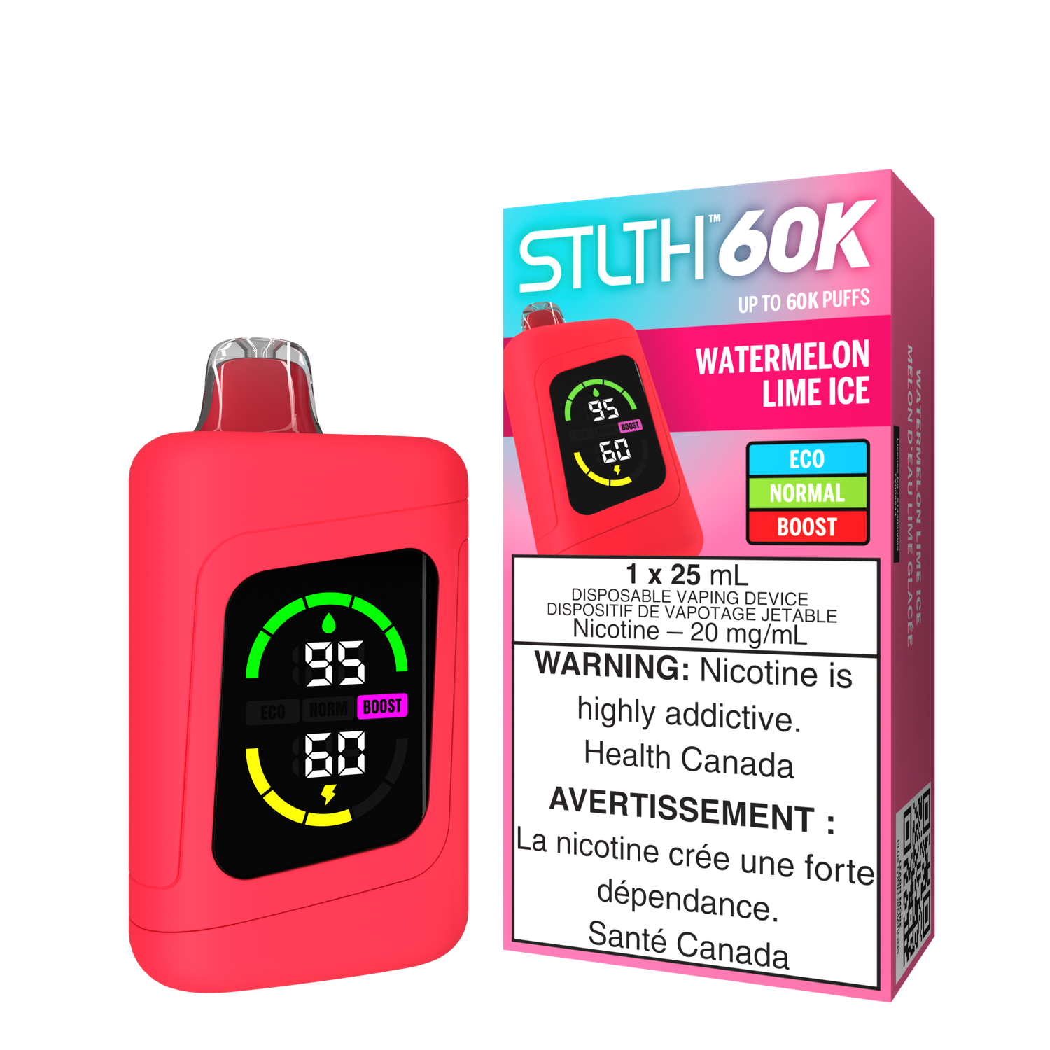 Stlth 60k Watermelon Lime Ice
