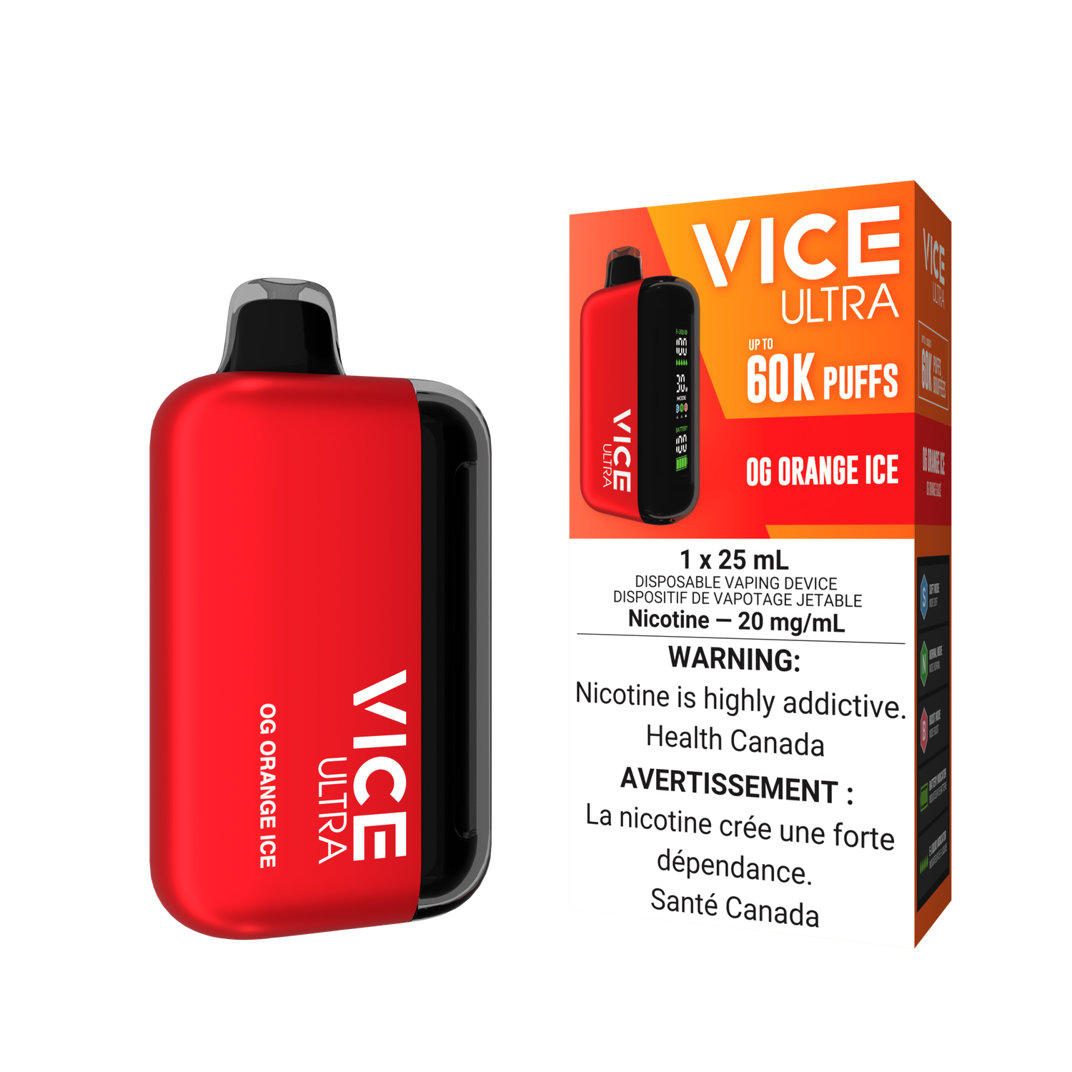 Vice Ultra 60k OG Orange Ice
