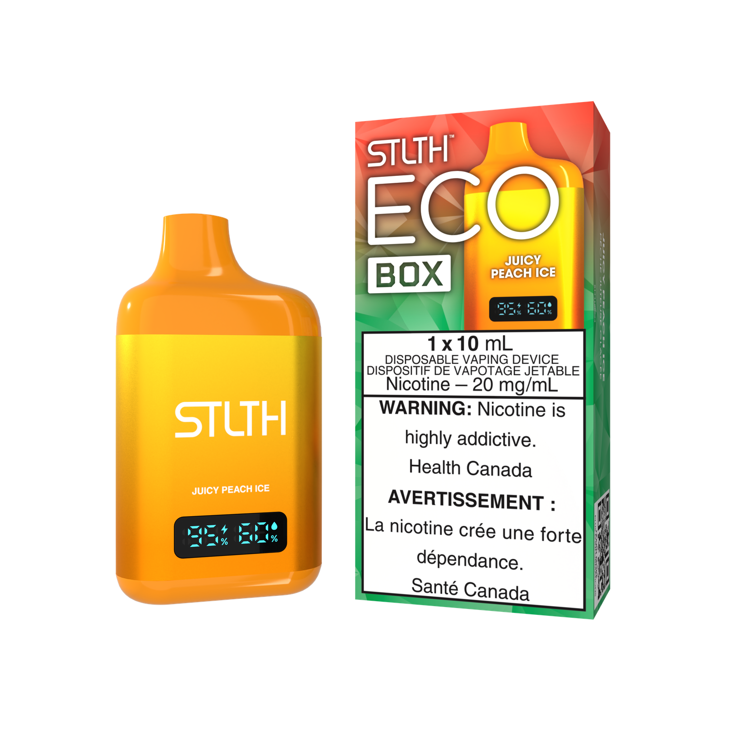 Stlth Eco Box Juicy Peach Ice