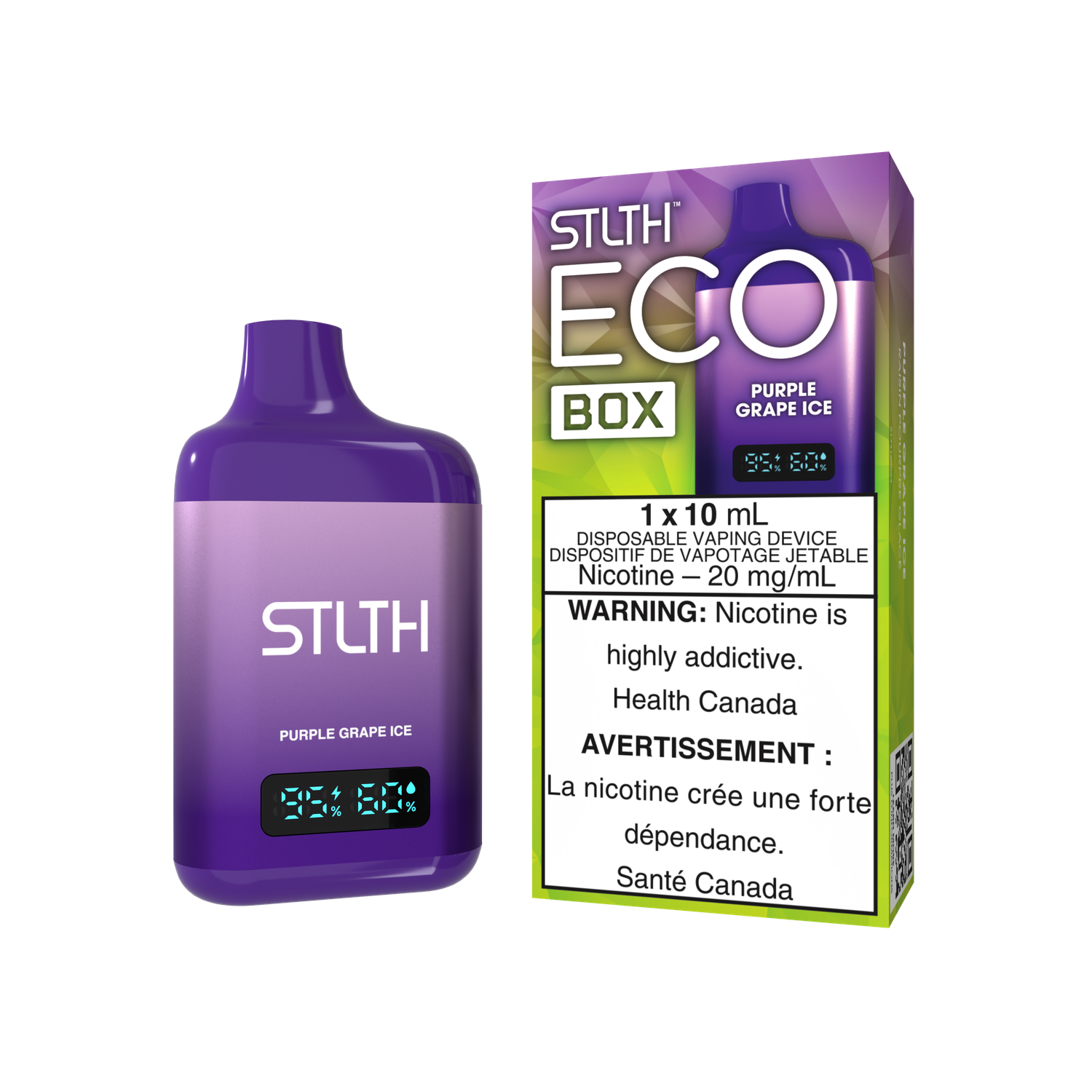 Stlth Eco Box Purple Grape Ice