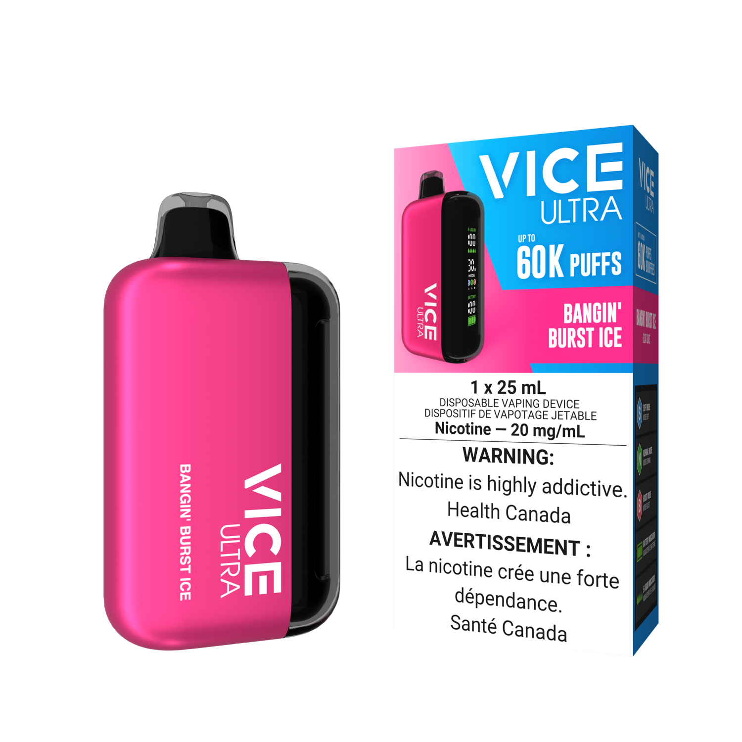 Vice Ultra 60k Bangin Burst Ice
