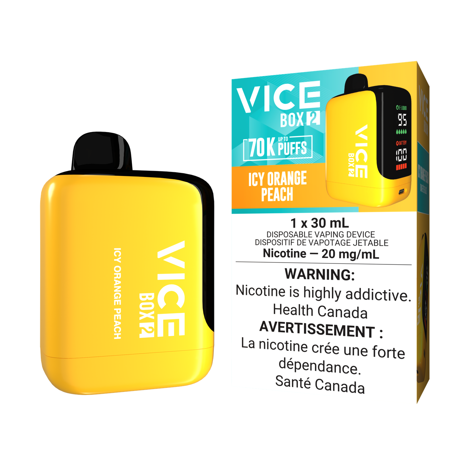 Vice Box 2 70k Icy Orange Peach