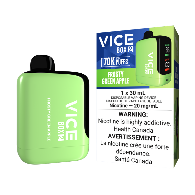 Vice Box 2 70k Frosty Green Apple