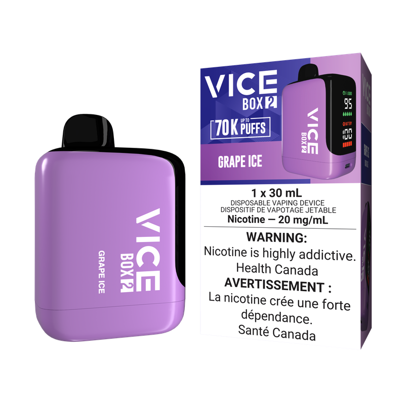 Vice Box 2 70k Grape Ice