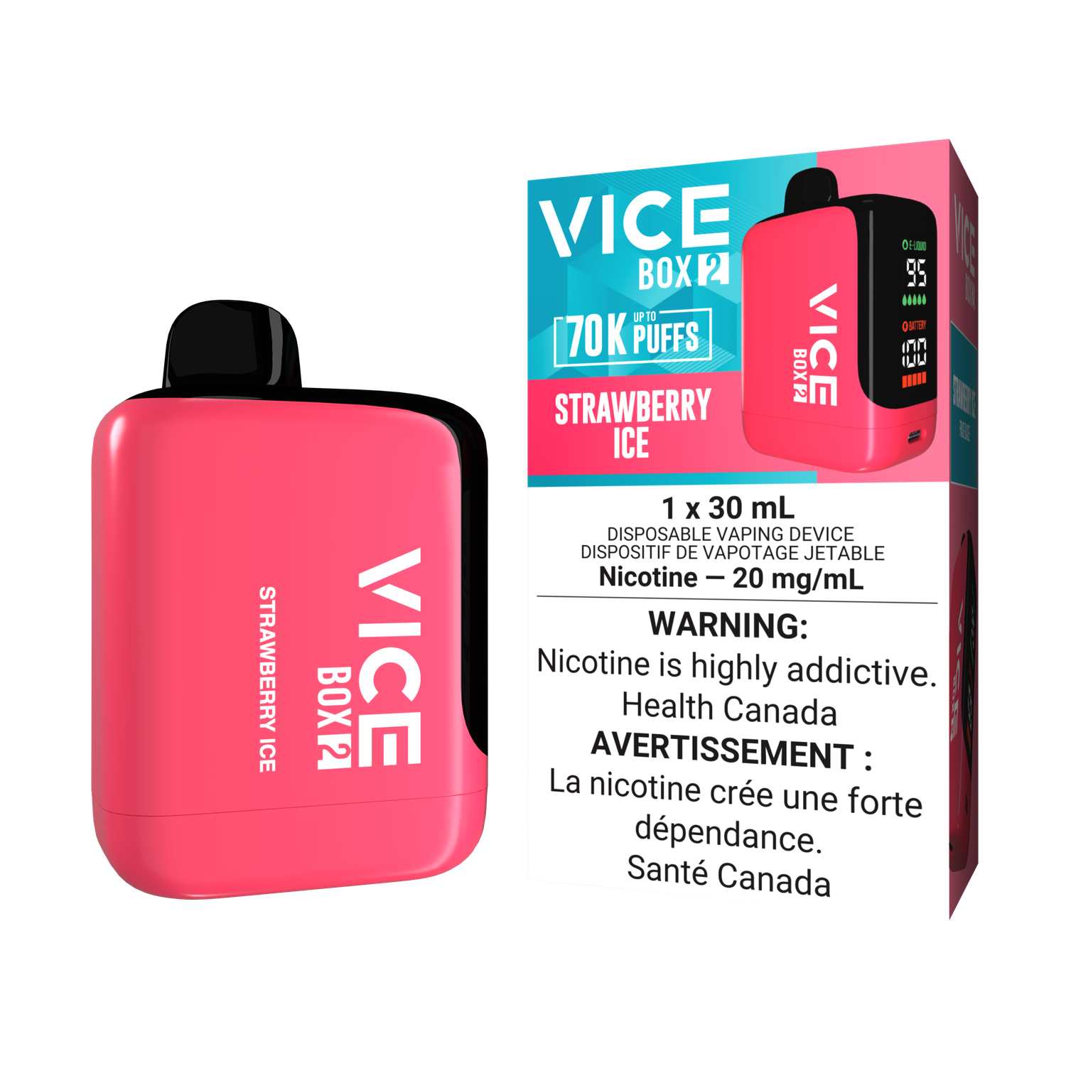 Vice Box 2 70k Strawberry Ice