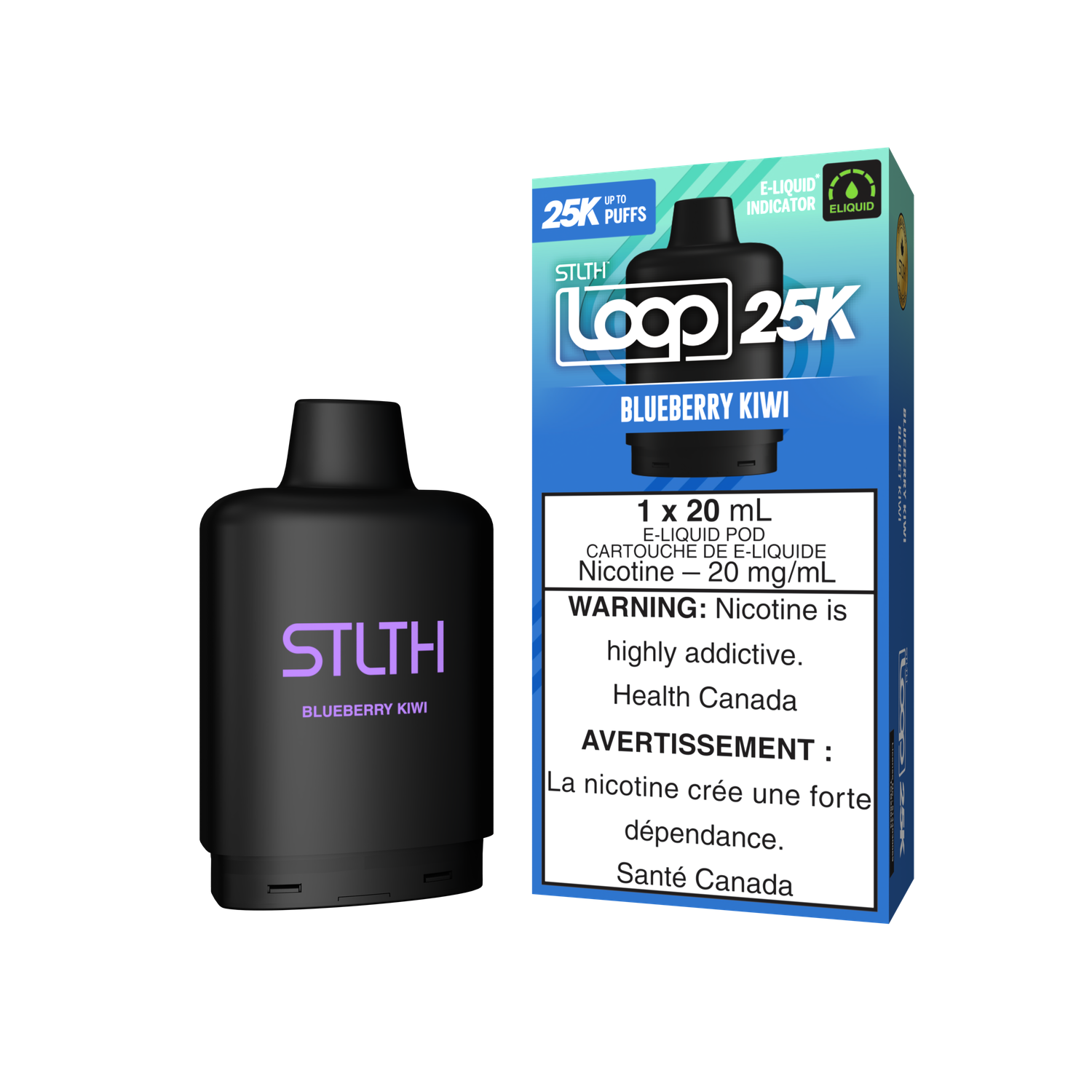 Stlth Loop 25k Blueberry Kiwi