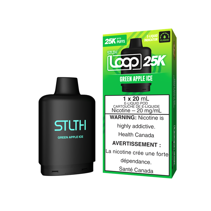 Stlth Loop 25k Green Apple Ice