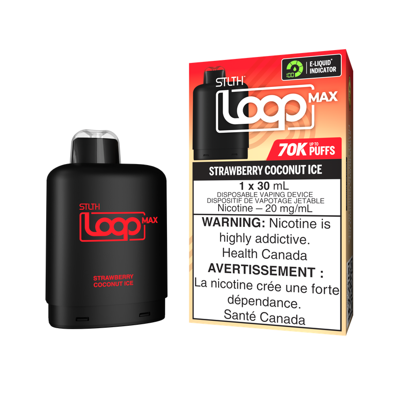 Stlth Loop Max 70k Strawberry Coconut Ice