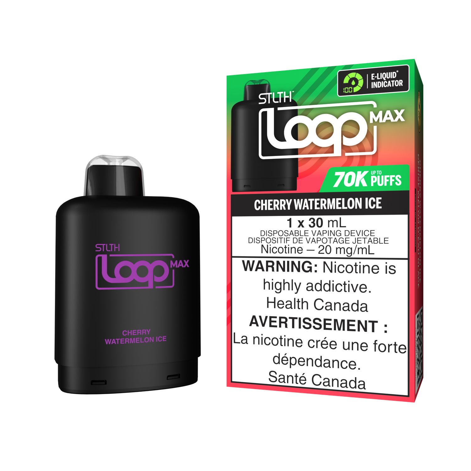 Stlth Loop Max 70k Cherry Watermelon Ice