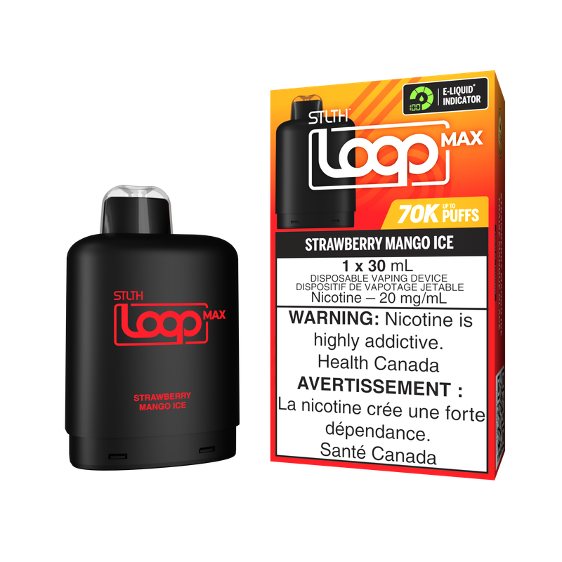 Stlth Loop Max 70k Strawberry Mango Ice
