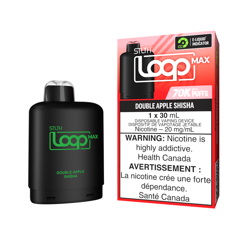 Stlth Loop Max 70k Double Apple Shisha