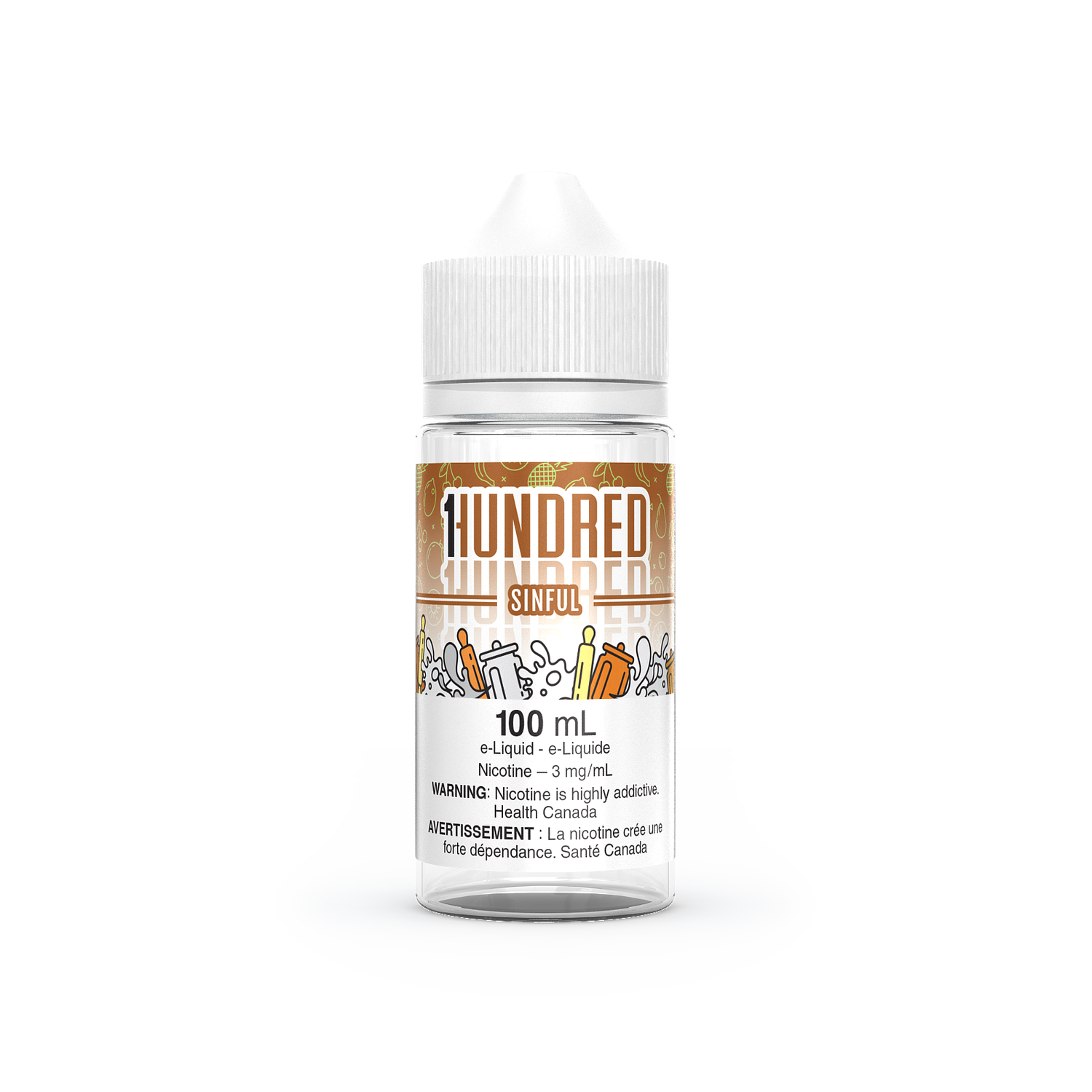 1Hundred FB 100ml Sinful 3mg