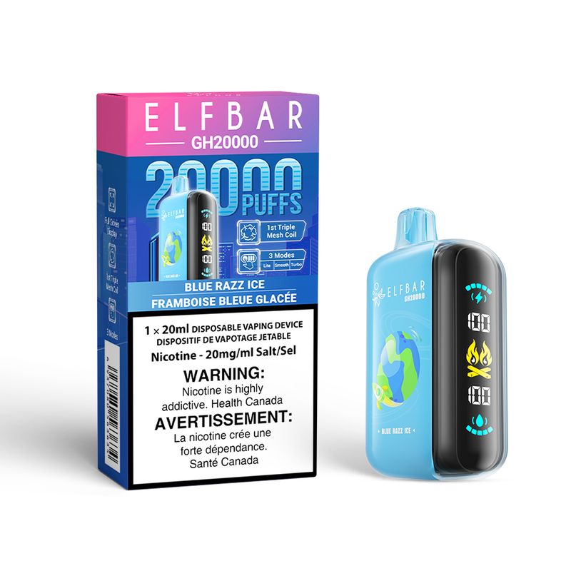 Elfbar 20k Blue Razz Ice