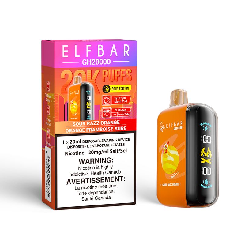 Elfbar 20k Sour Razz Orange
