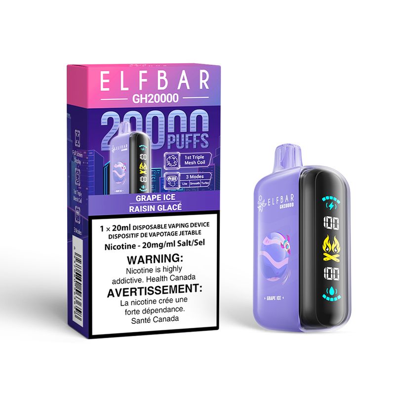 Elfbar 20k Grape Ice