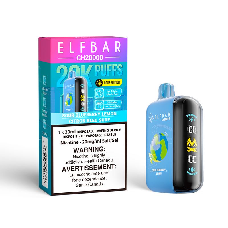 Elfbar 20k Sour Blueberry Lemon