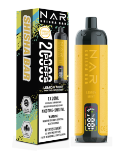 Nar Shisha Bar 20k Lemon Mint