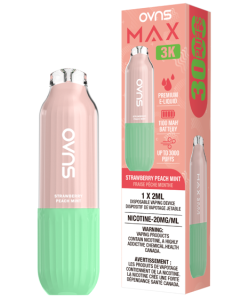 OVNS Max 3K Strawberry Peach Mint