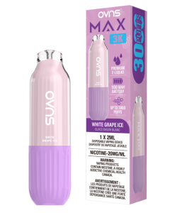 OVNS Max 3K White Grape Ice