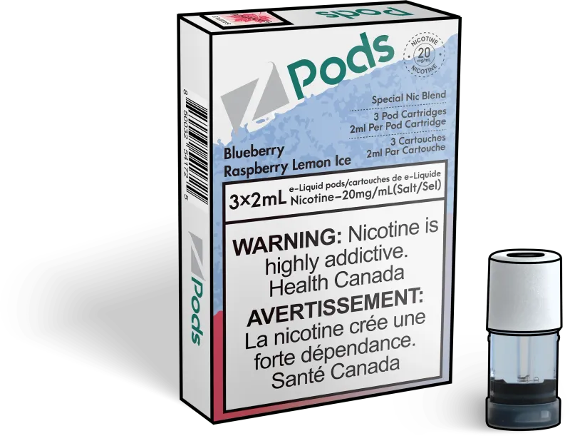 ZP Blueberry Raspberry Lemon Ice