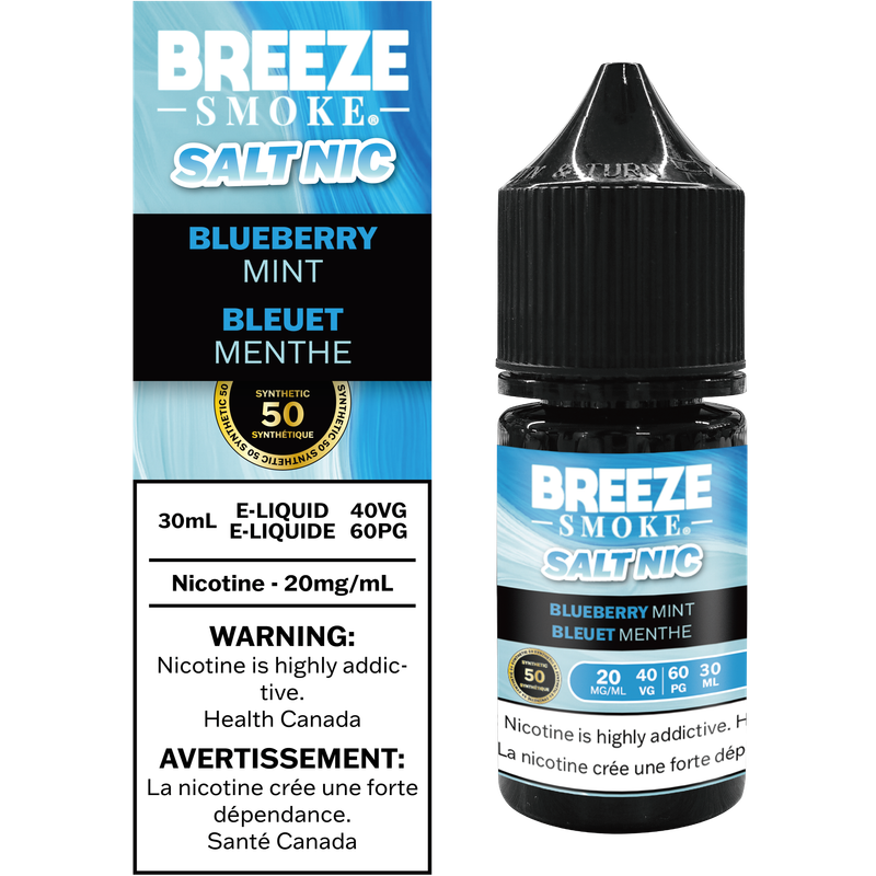 Breeze Salt S50 Blueberry Mint