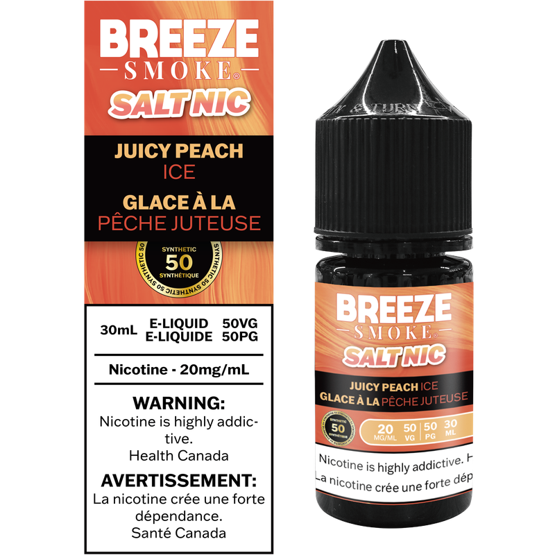 Breeze Salt S50 Juicy Peach Ice