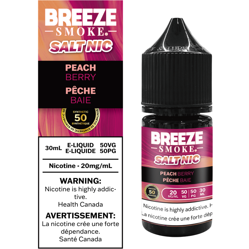 Breeze Salt S50 Peach Berry