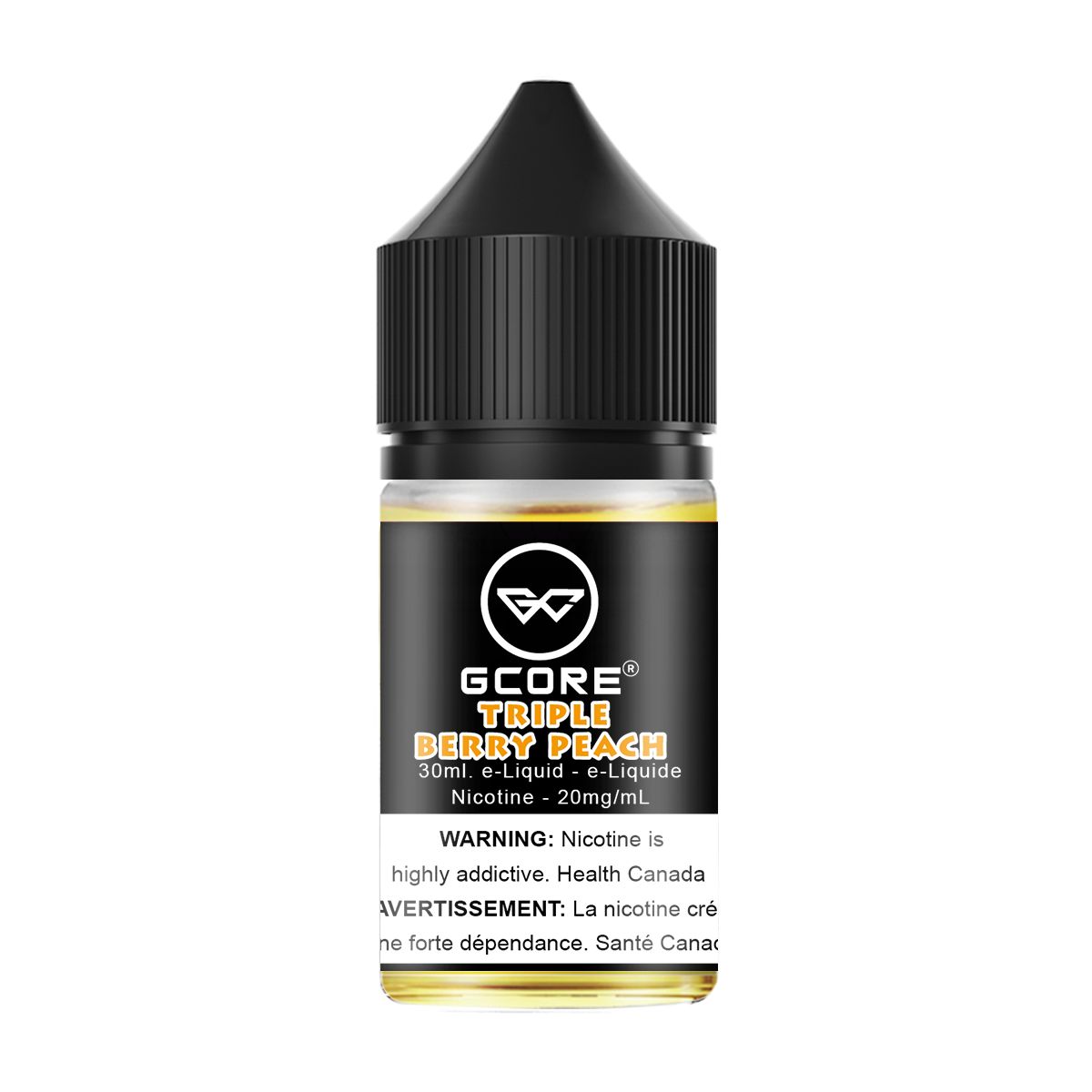 Gcore Salt Triple Berry Peach 20mg