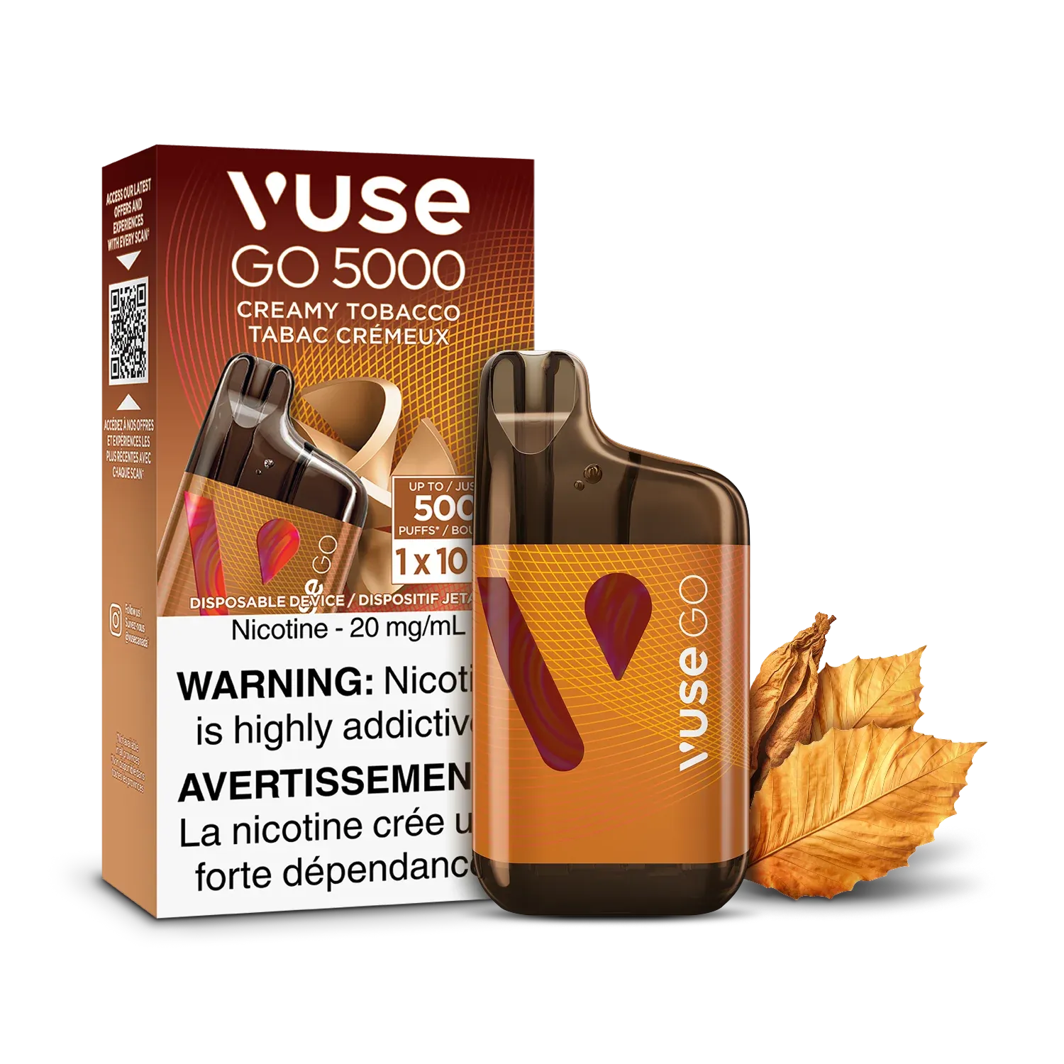 Vuse Go 5k Creamy Tobacco