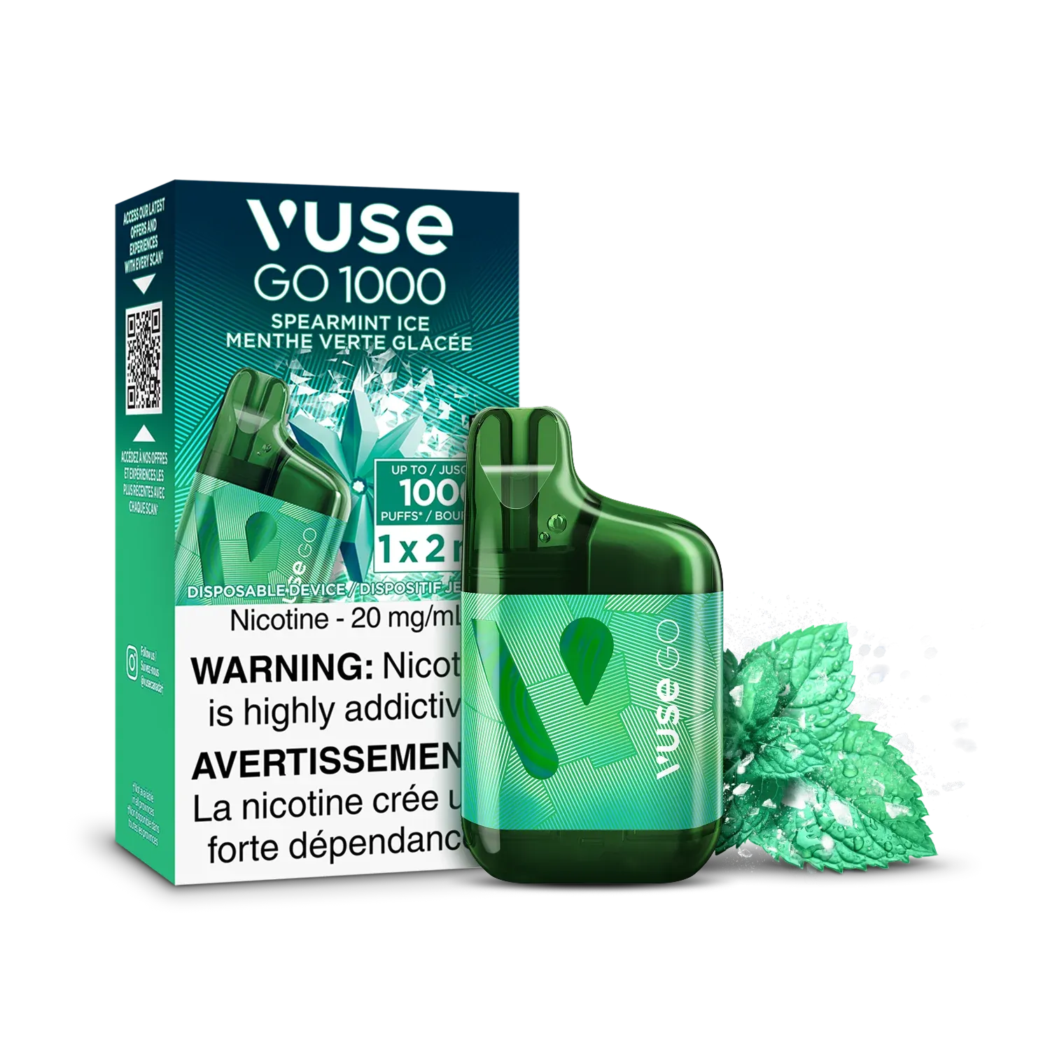 Vuse Go 1k Spearmint Ice