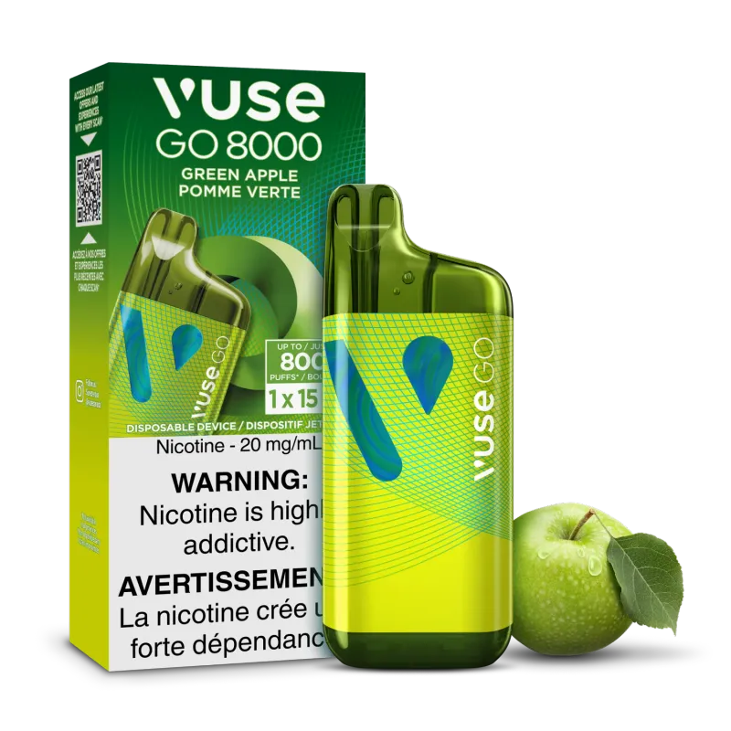 Vuse 8k Apple Sour