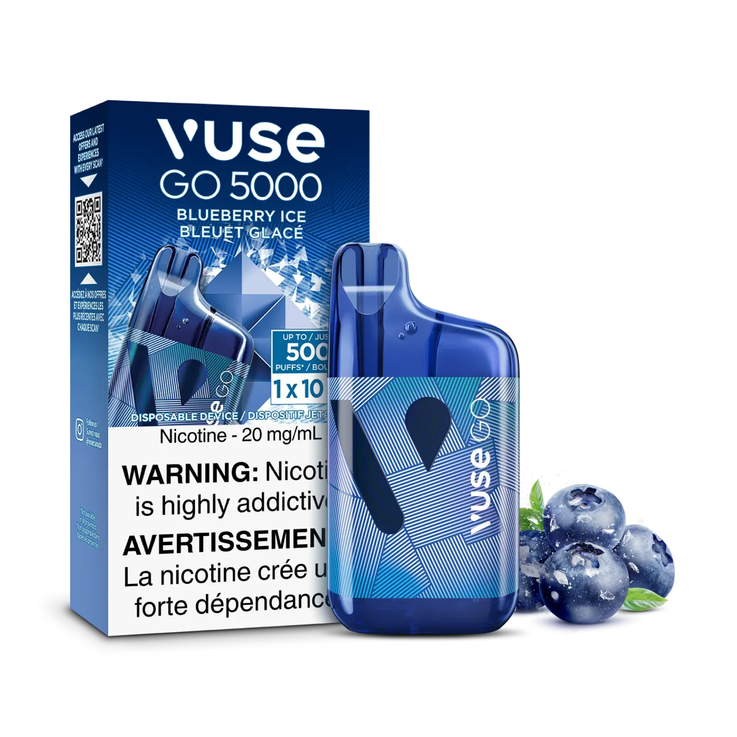 Vuse Go 5k Blueberry Ice