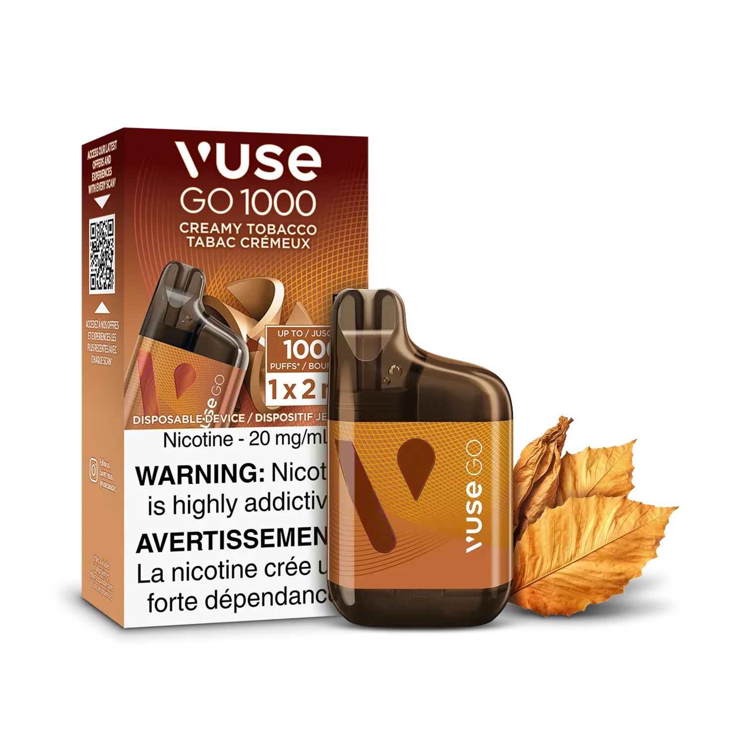 Vuse Go 1k Creamy Tobacco