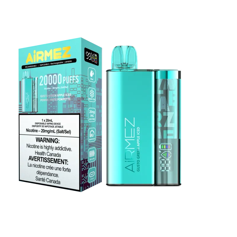 Airmez 20k Gusto Green Apple Iced