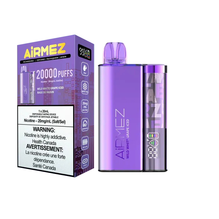 Airmez 20k Wild White Grape Iced