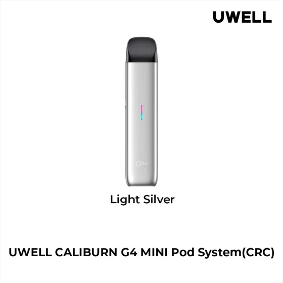 Uwell Caliburn G4 Mini Kit Silver