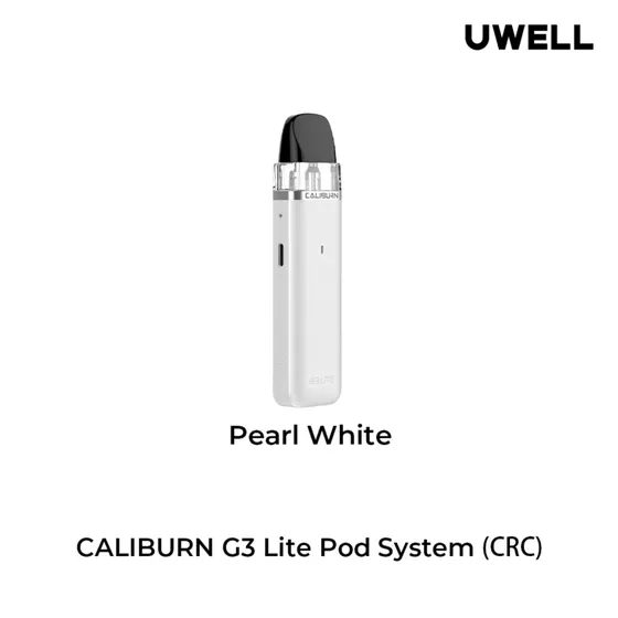 Caliburn G3 Lite Pearl White