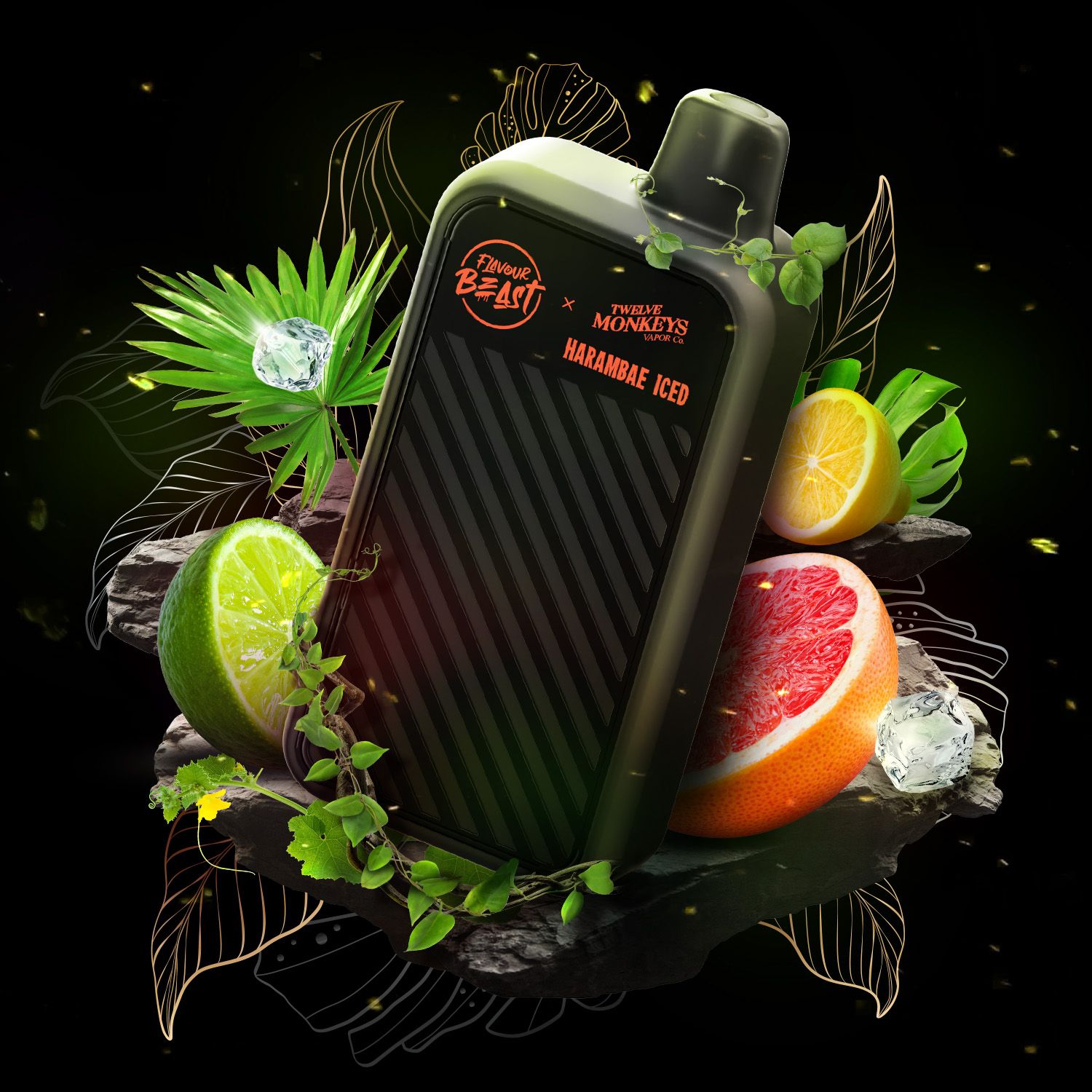 Flavour Beast Mode Max 2+Twelve Monkeys Harambe