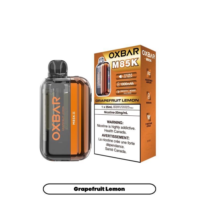 Oxbar M85K Grapefruit Lemon