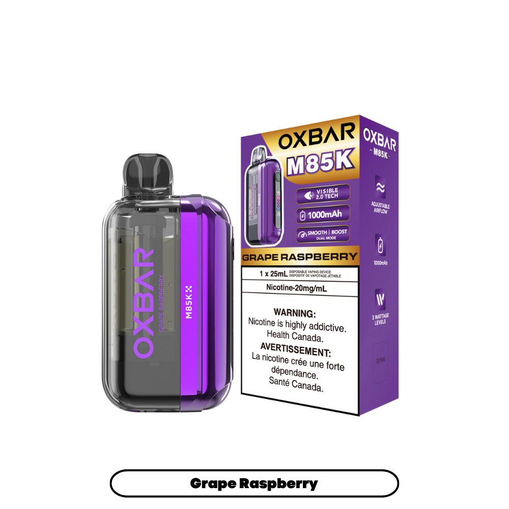 Oxbar M85K Grape Raspberry