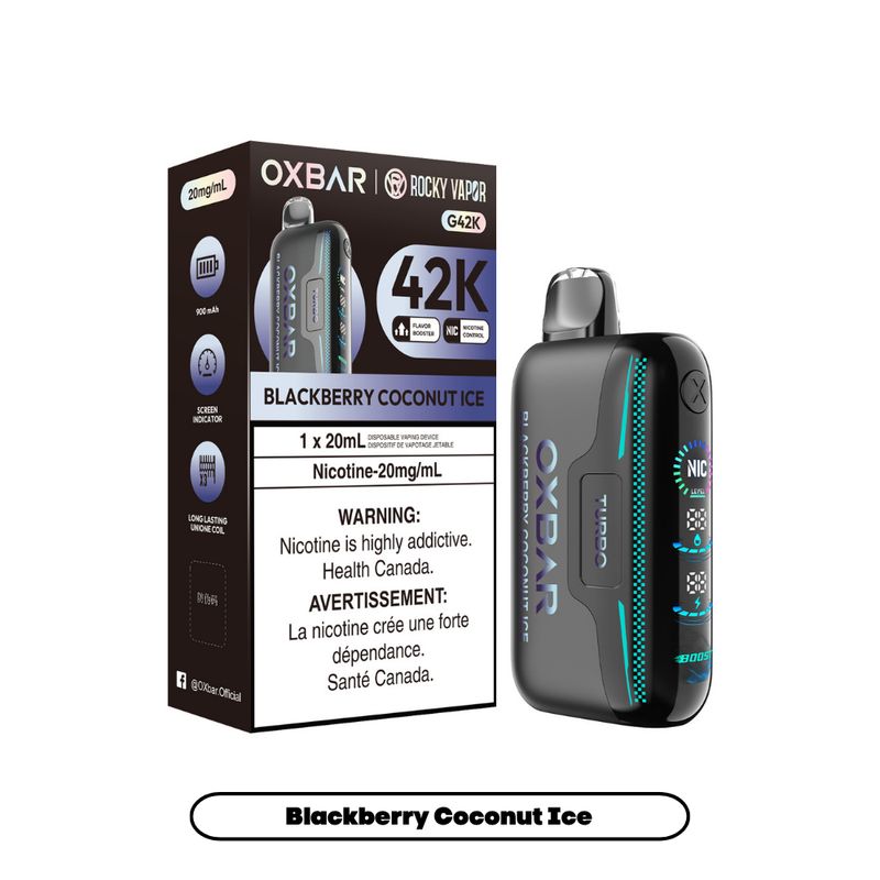 Oxbar 42K Blackberry Coconut Ice