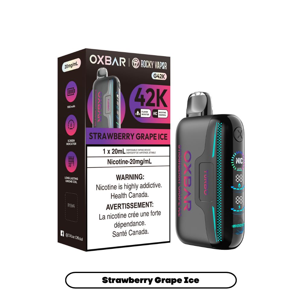 Oxbar 42K Strawberry Grape Ice