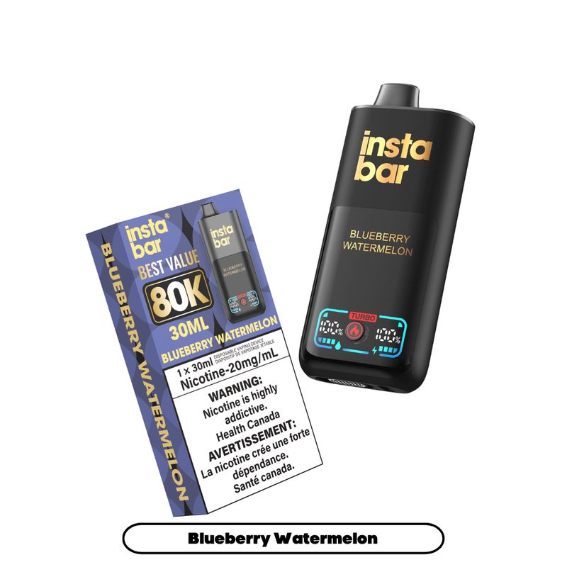 Insta Bar 80K Blueberry Watermelon