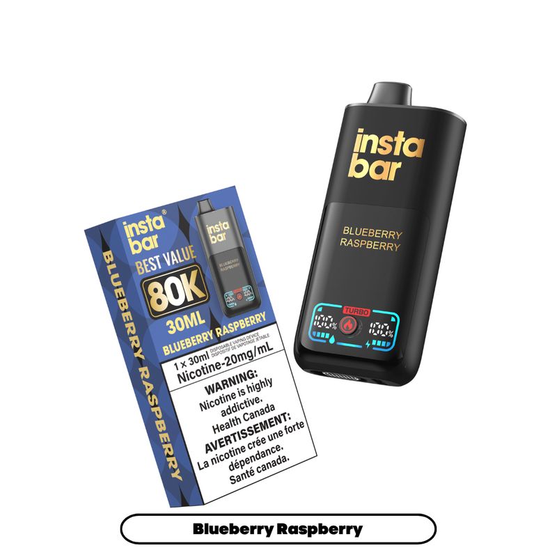 Insta Bar 80K Blueberry Raspberry