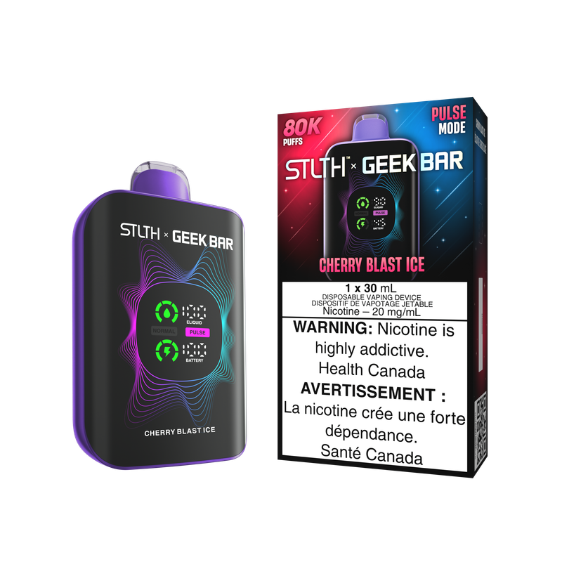 STLTH x Geek Bar 80K Cherry Blast Ice