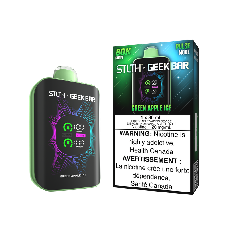STLTH x Geek Bar 80K Green Apple Ice